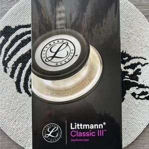 3M Littmann Stethoscope in Black and Silver
